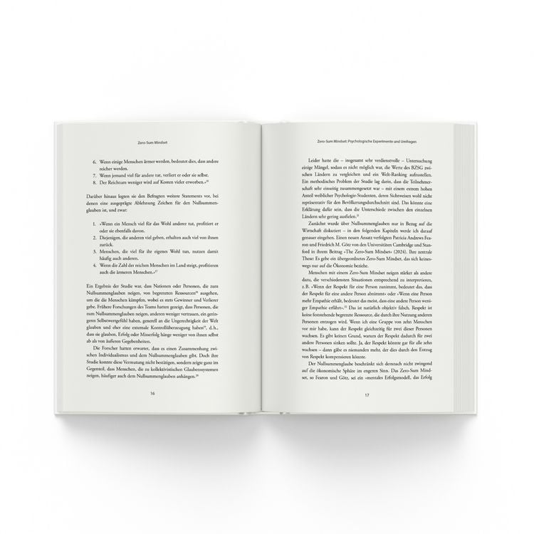Produktbild: Zero Sum Mindset