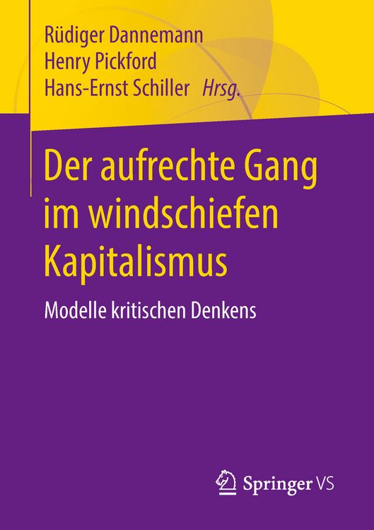 Produktbild: Der aufrechte Gang im windschiefen Kapitalismus