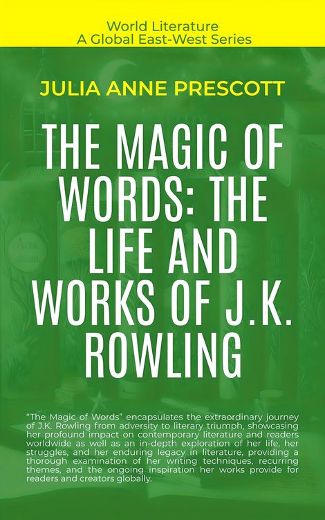 Produktbild: The Magic Of Words: The Life And Works Of J.K. Rowling (World Literature)