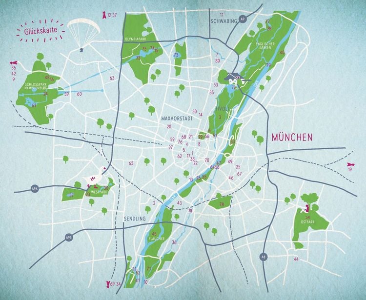 Produktbild: Blaue Gl&uuml;cksorte in M&uuml;nchen
