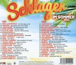 Produktbild: Schlager Im Sommer 2025-40 Hits (2CD)