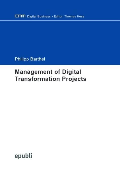 Produktbild: Management of Digital Transformation Projects