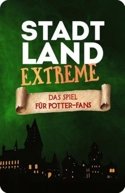 Produktbild: Kartenspiel: Stadt, Land, Extreme &ndash; Das inoffizielle Spiel f&uuml;r Harry Potter-Fans mit 128 Karten