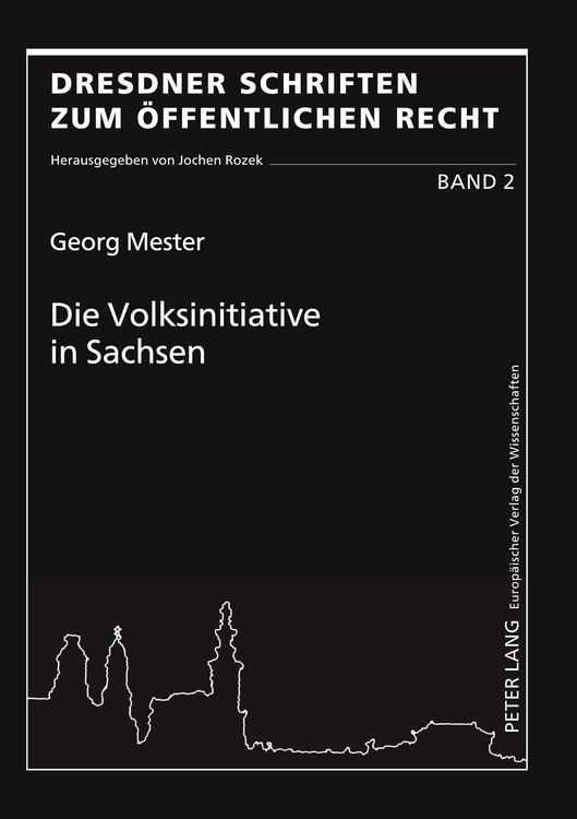 Produktbild: Die Volksinitiative in Sachsen
