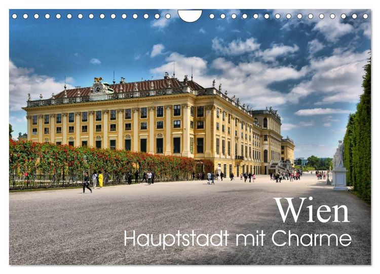 Produktbild: Wien - Haupstadt mit Charme (Wandkalender 2026 DIN A4 quer), CALVENDO Monatskalender