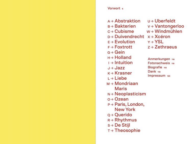 Produktbild: Piet Mondrian: A&ndash;Z