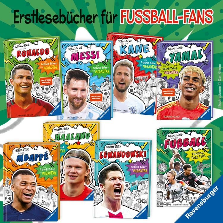 Produktbild: Fu&szlig;ball-Stars - Alles &uuml;ber Fu&szlig;ball. Tr&auml;ume, Tore, Titel