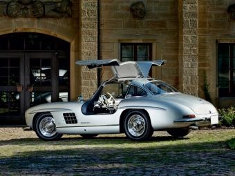 Produktbild: CALVENDO Puzzle Mercedes 300 SL Fl&uuml;gelt&uuml;rer | 1000 Teile Lege-Gr&ouml;&szlig;e 64x48cm Foto-Puzzle f&uuml;r gl&uuml;ckliche Stunden