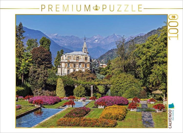 Produktbild: CALVENDO Puzzle Lago Maggiore | 1000 Teile Lege-Gr&ouml;&szlig;e 64x48cm Foto-Puzzle f&uuml;r gl&uuml;ckliche Stunden
