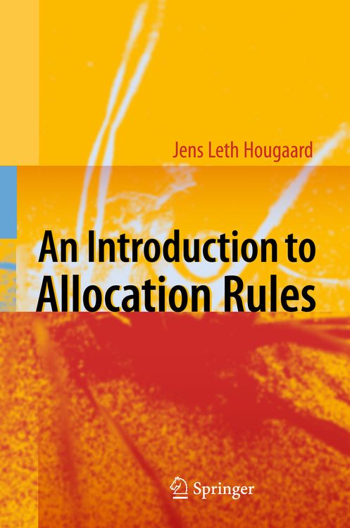Produktbild: An Introduction to Allocation Rules