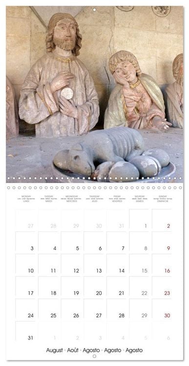 Produktbild: Dinkelsbuehl - Medieval Town in Germany (Wall Calendar 2026 12 &times; 12 Inch) CALVENDO 12 Month Wall Calendar