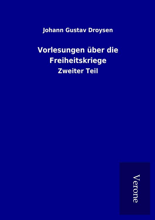 Produktbild: Vorlesungen &uuml;ber die Freiheitskriege