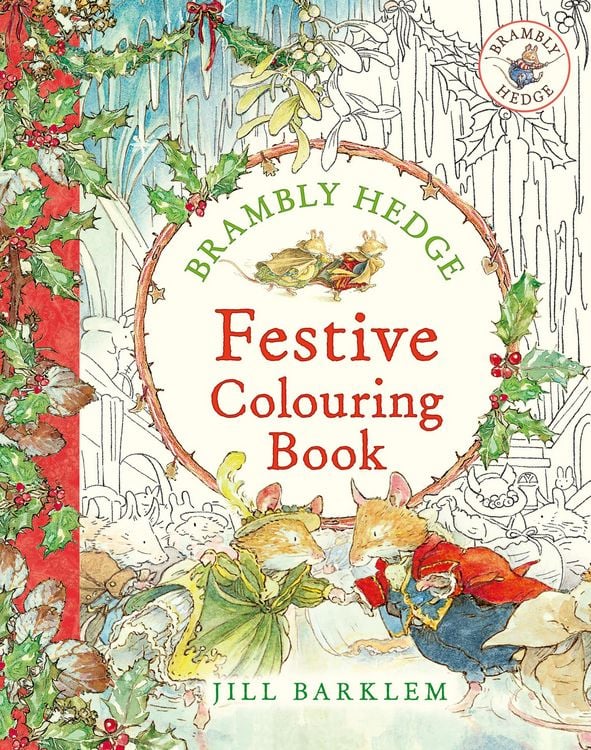 Produktbild: Brambly Hedge: Festive Colouring Book