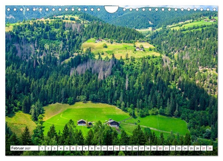 Produktbild: S&uuml;dtirol, das Ultental Traumhafte Landschaften (Wandkalender 2027 DIN A4 quer), CALVENDO Monatskalender
