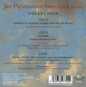 Produktbild: Sweelinck Collection:Complete Keyboard Music & Psa