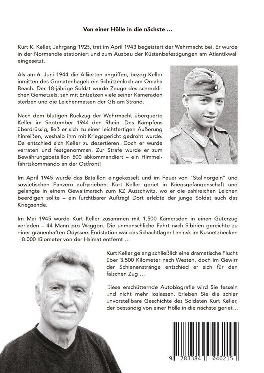 Produktbild: Vom Omaha Beach bis Sibirien - Die Horror-Odyssee eines deutschen Soldaten