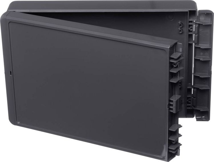 Produktbild: Bopla Bocube B 261706 PC-V0-7024 96016324 Outdoor-Geh&auml;use 170 x 271 x 60 Polycarbonat V0 Graphitgrau (RAL 7024) 1 St.