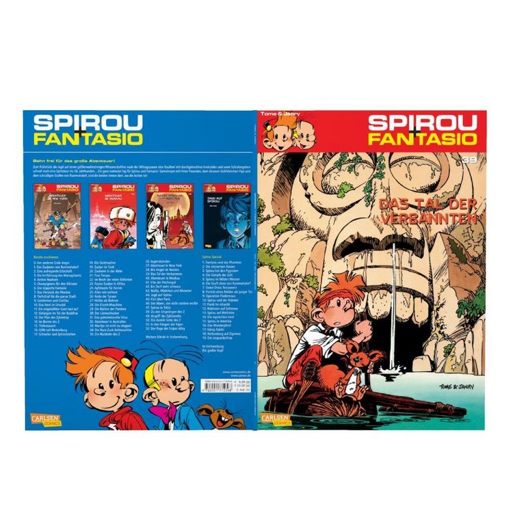 Produktbild: Spirou und Fantasio 39: Das Tal der Verbannten