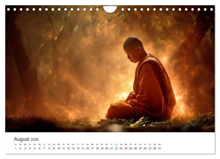 Produktbild: Balance des Lebens (Wandkalender 2026 DIN A4 quer), CALVENDO Monatskalender