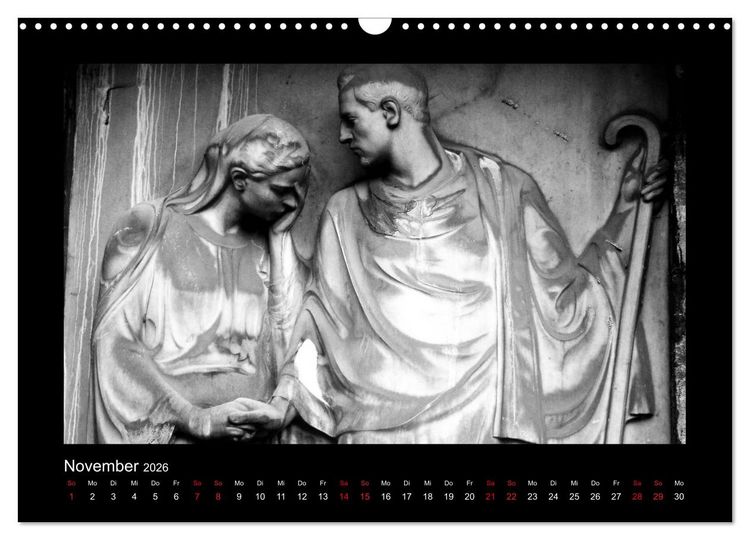Produktbild: Die Engel von Melaten (Wandkalender 2026 DIN A3 quer), CALVENDO Monatskalender