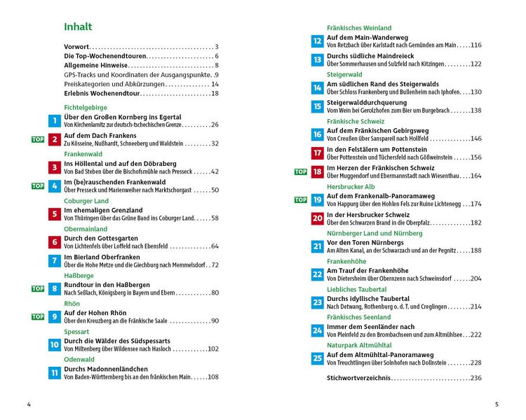 Produktbild: ROTHER Wanderbuch Wochenendtouren Franken
