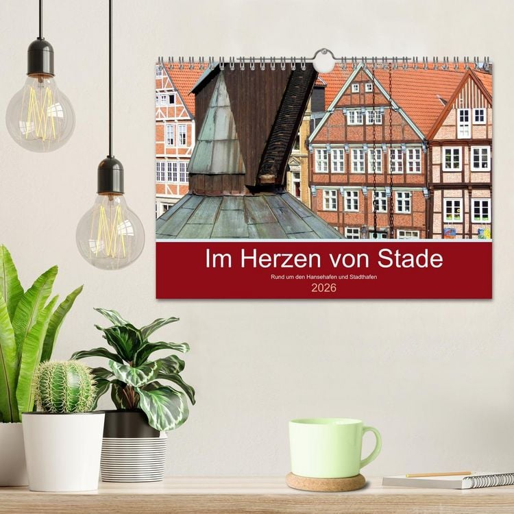 Produktbild: Im Herzen von Stade (Wandkalender 2026 DIN A4 quer), CALVENDO Monatskalender