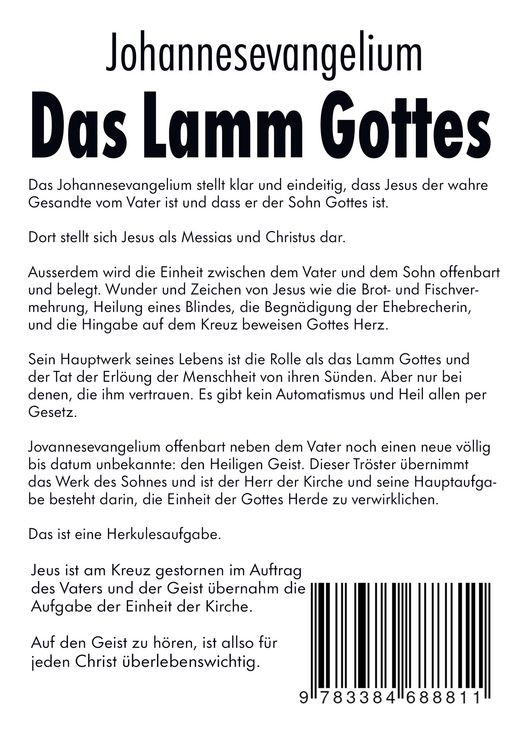 Produktbild: Das Lamm Gottes