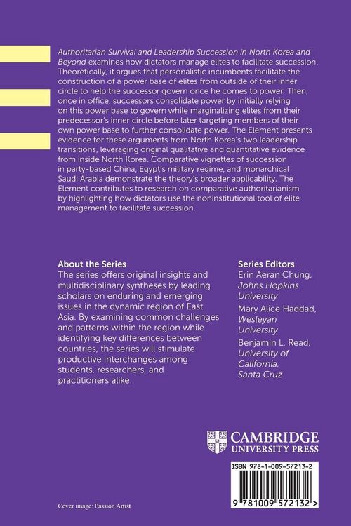 Produktbild: Authoritarian Survival and Leadership Succession in North Korea and Beyond
