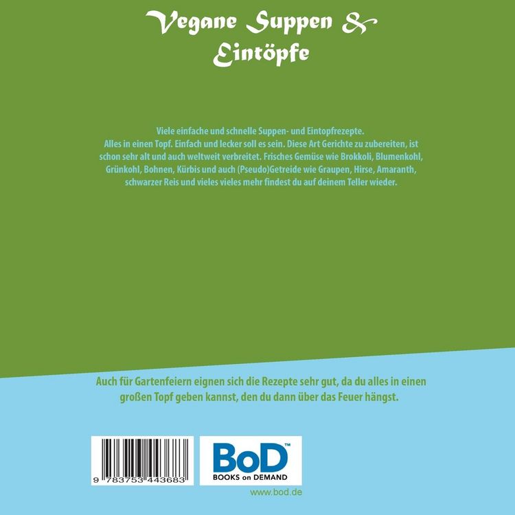 Produktbild: Vegane Suppen & Eint&ouml;pfe