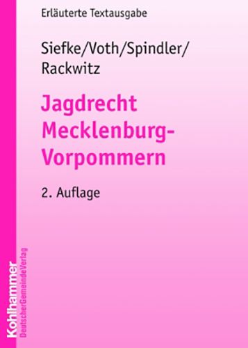Produktbild: Jagdrecht Mecklenburg-Vorpommern