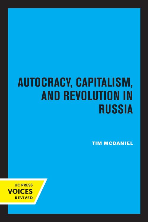 Produktbild: Autocracy, Capitalism and Revolution in Russia