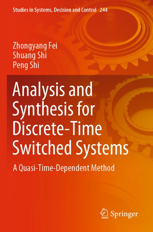 Produktbild: Analysis and Synthesis for Discrete-Time Switched Systems
