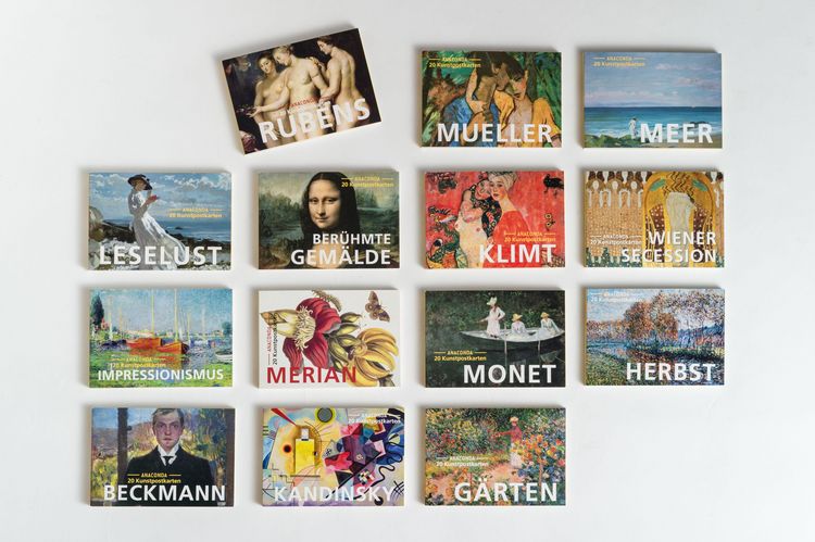 Produktbild: Postkarten-Set Ber&uuml;hmte Gem&auml;lde
