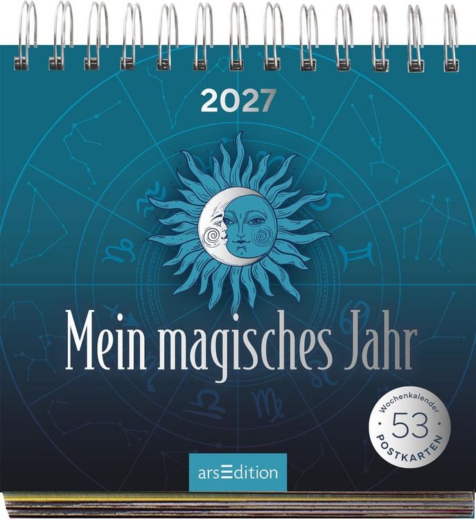 Produktbild: Postkartenkalender Mein magisches Jahr 2027