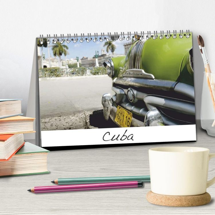 Produktbild: Cuba (Tischkalender 2027 DIN A5 quer), CALVENDO Monatskalender