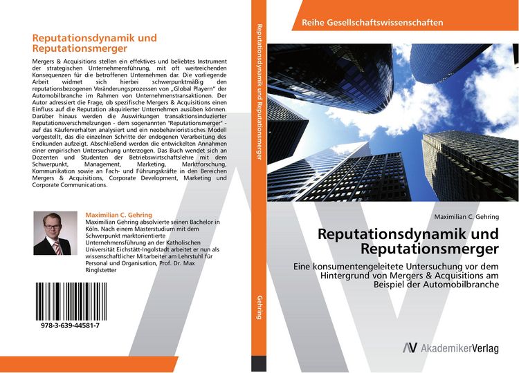 Produktbild: Reputationsdynamik und Reputationsmerger