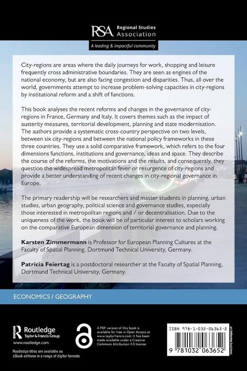 Produktbild: Governance and City Regions