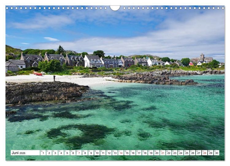 Produktbild: Schottland - Der Norden Gro&szlig;britanniens (Wandkalender 2026 DIN A3 quer), CALVENDO Monatskalender