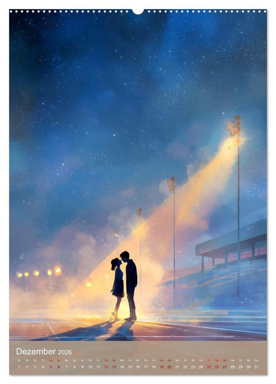 Produktbild: The Distance We Ignite (hochwertiger Premium Wandkalender 2026 DIN A2 hoch), Kunstdruck in Hochglanz