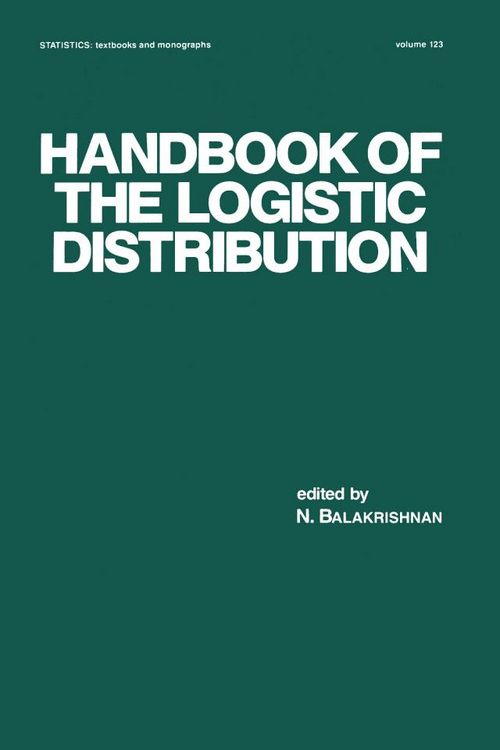 Produktbild: Handbook of the Logistic Distribution