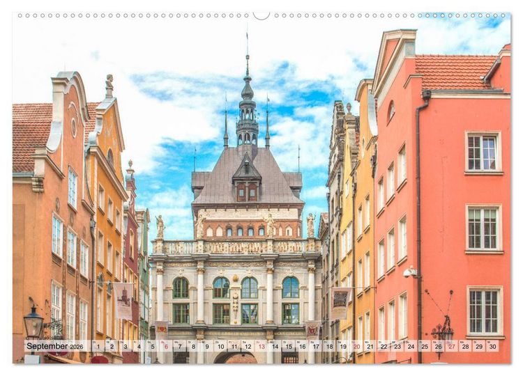 Produktbild: Danzig - Polnische Hansestadt (Wandkalender 2026 DIN A2 quer), CALVENDO Monatskalender