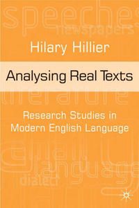 Produktbild: Analysing Real Texts