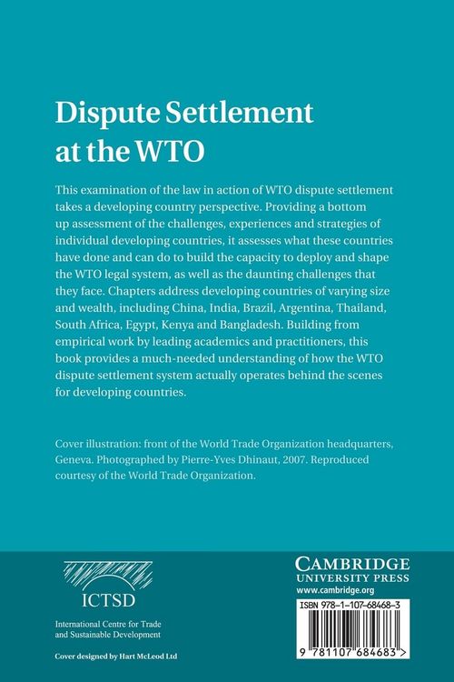 Produktbild: Dispute Settlement at the WTO