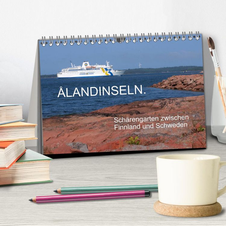 Produktbild: &Aring;landinseln. Sch&auml;rengarten zwischen Finnland und Schweden (Tischkalender 2026 DIN A5 quer), CALVENDO Monatskalender