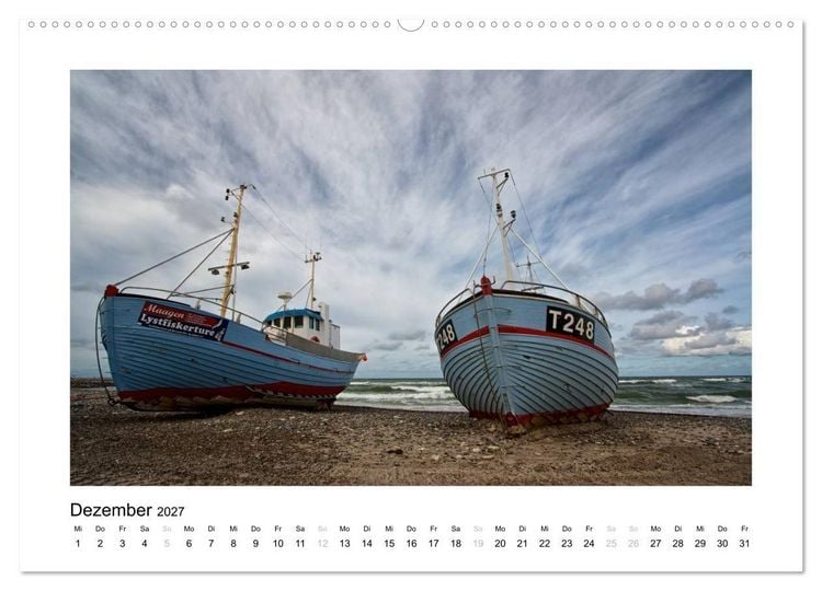 Produktbild: D&auml;nemark - Danmark (Wandkalender 2027 DIN A2 quer), CALVENDO Monatskalender