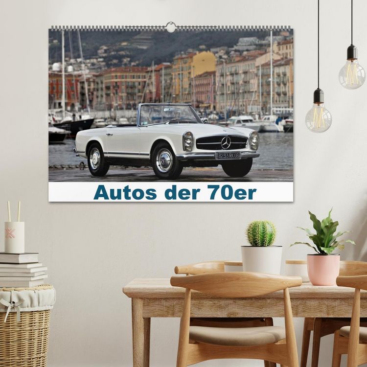 Produktbild: Autos der 70er (Wandkalender 2026 DIN A2 quer), CALVENDO Monatskalender