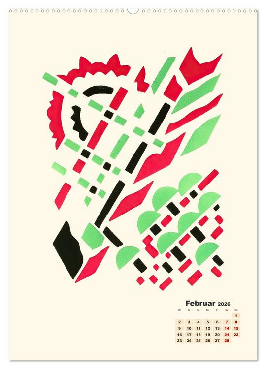 Produktbild: Serge Gladky - Blumen (hochwertiger Premium Wandkalender 2026 DIN A2 hoch), Kunstdruck in Hochglanz