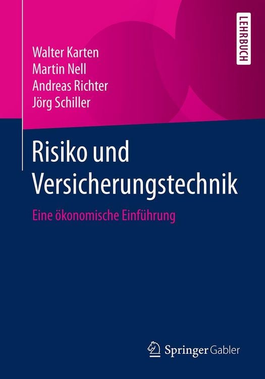 Produktbild: Risiko und Versicherungstechnik