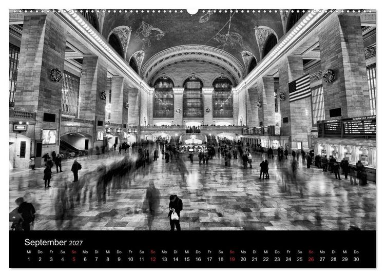 Produktbild: New York 2027 (hochwertiger Premium Wandkalender 2027 DIN A2 quer), Kunstdruck in Hochglanz