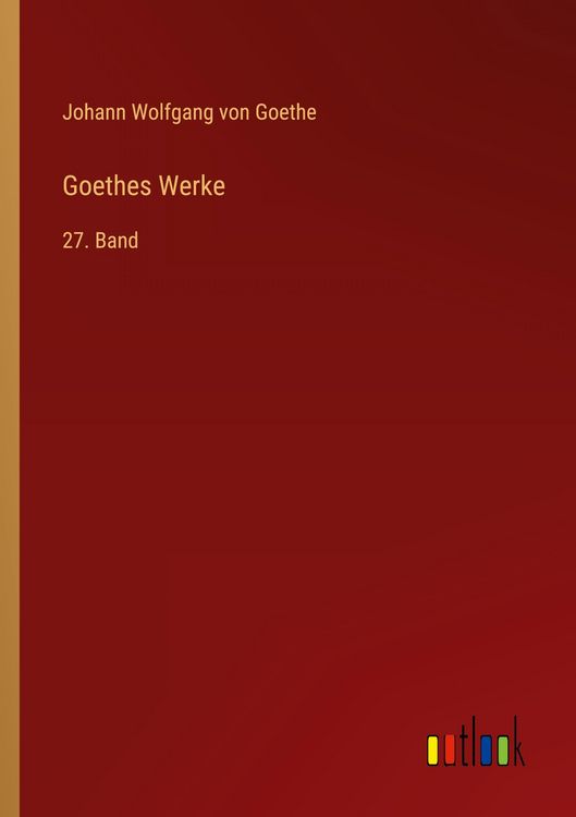 Produktbild: Goethes Werke